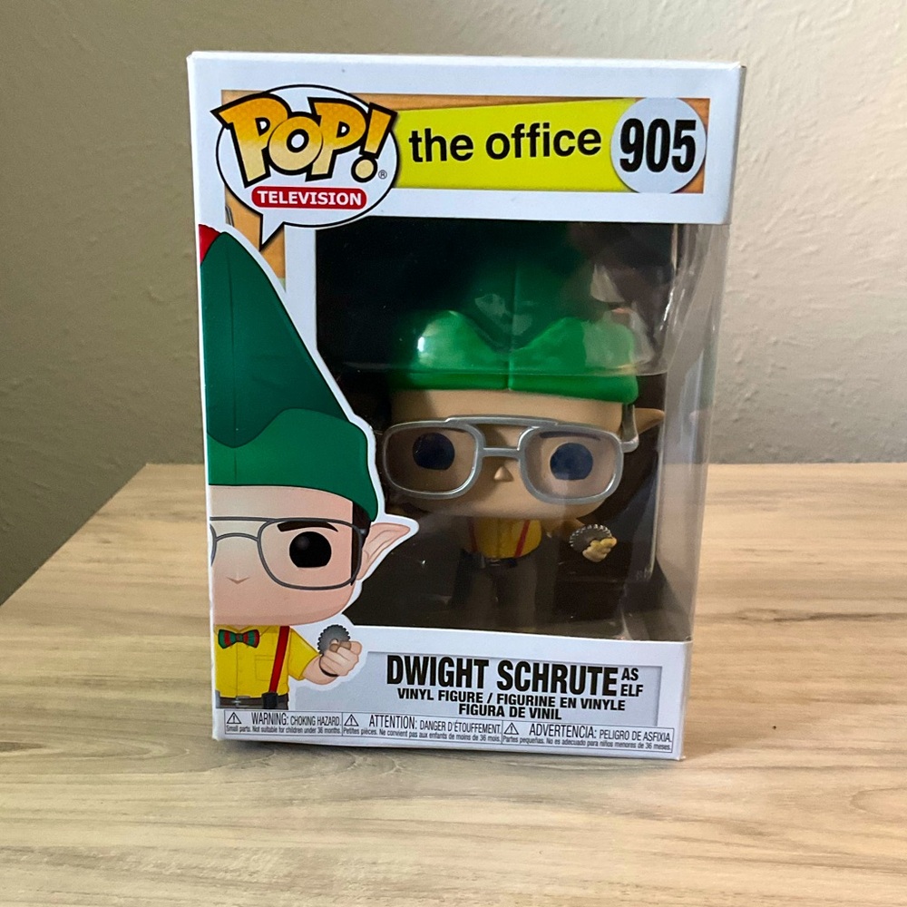 Funko Pop Dwight Schrute As Elf #905